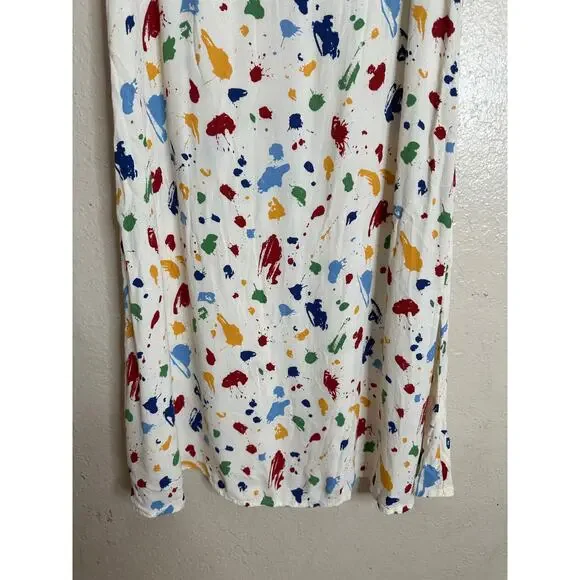 Reformation Bea Midi Skirt in Painted Lady Womans 8 - Picture 7 of 12